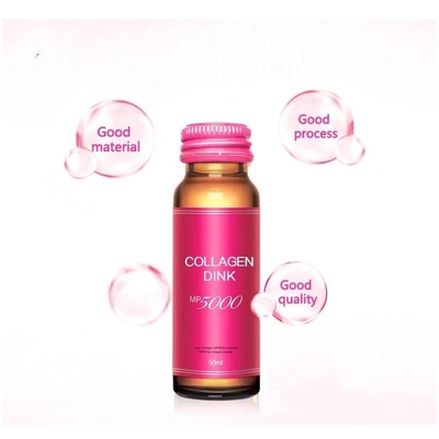 Beleza elástica natural do colagênio do ninho do pássaro de OEM/ODM 50ml e bebida líquida oral da beleza