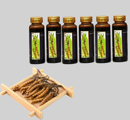 OEM ODM Private label cordyceps líquido oral 100% solução de extrato de Cordyceps sinensis