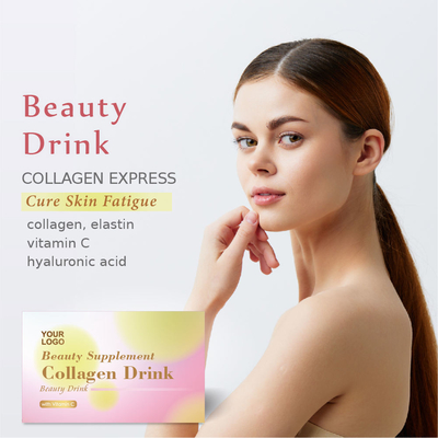 Bebida de colágeno para cuidados com a pele para gerenciamento de beleza feminina OEM