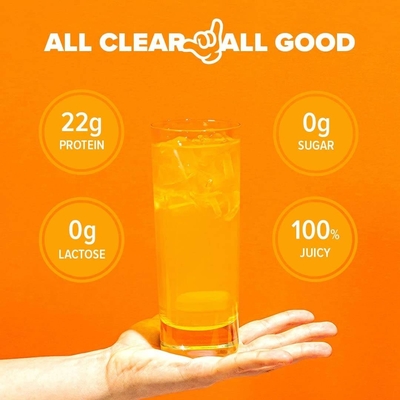 Proteína quente do isolado do soro do espaço livre do OEM da venda para pulverizar a lactose zero Sugar Keto-Friendly Mango Pineapple Flavor zero
