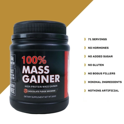 O Oem personalizou o sabor da fórmula alto - os esportes da proteína suplementam o pó para o ganho de peso e o ganho do músculo