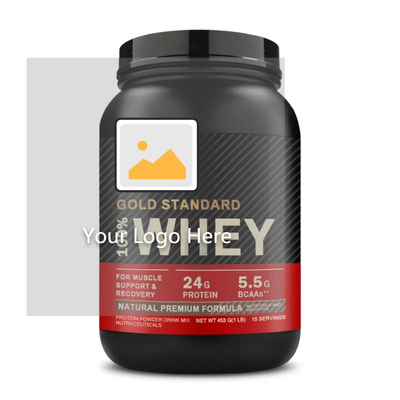 Pó 100% de construção da proteína da bandeira de ouro do músculo do corpo do pó do isolado da proteína do soro da marca própria do OEM 5lb