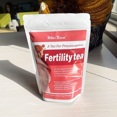 Chá Feminino para Fertilidade e Gravidez Suplemento Uterino de Limpeza OEM Detox