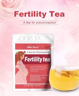 Chá Feminino para Fertilidade e Gravidez Suplemento Uterino de Limpeza OEM Detox