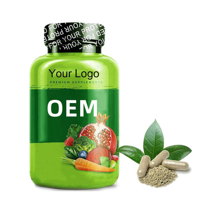 As tabuletas inteiras do multivitamínico do alimento da venda quente do OEM para a saúde dos homens suplementam 120 cápsulas do vegetariano