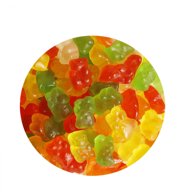 Dos doces gomosos da tabuleta do sabor do fruto OEM misturado 2.5kgx6bags/Carton da cor