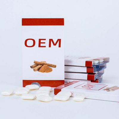 100% xilitol em pastilhas doce OEM pastilhas de menta doce sem açúcar
