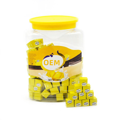 Banana Chocolate ao leite Chewy Press Tablet Doces OEM