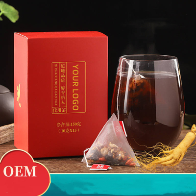 Chá OEM Ginseng Cinco Tesouros Chinês Wolfberry e Jujuba Health Tea