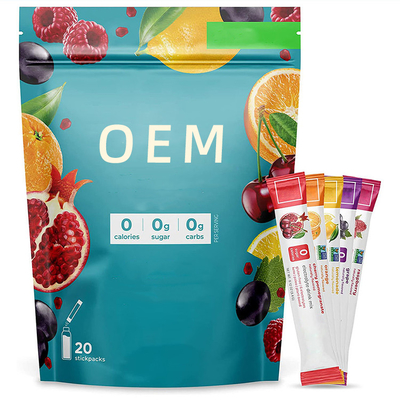 Do suplemento contínuo ao OEM Sugar Free Mens Womens Workout da bebida da marca própria hidratação de refrescamento
