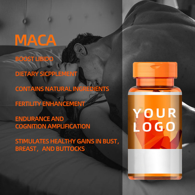 A vitalidade erval dos homens do suplemento ao OEM suplementa comprimidos orgânicos do maca da saúde dos homens para a saúde dos homens