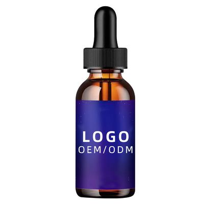o colagênio da biotina de 50ml 5Mg deixa cair o Melatonin natural do OEM deixa cair o auxílio adulto do sono da noite