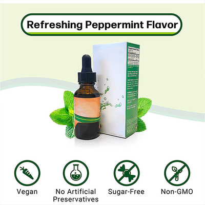 A vitamina K2 MK7 da vitamina D3 do vegetariano deixa cair para o OEM dos adultos