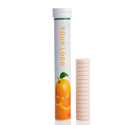 Tabuleta efervescente médica da vitamina C do OEM da tabuleta do PBF para a pele branca