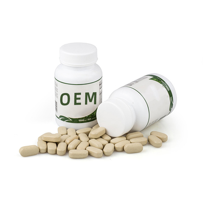 Vitamina C 1500mg da marca própria com a tabuleta do zinco 15mg para pessoas adultas de meia idade dos homens, mulheres