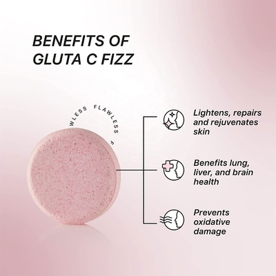 Descasque clarear tabuletas efervescentes da vitamina C da glutatione da marca própria dos comprimidos do OEM para dietético antioxidante