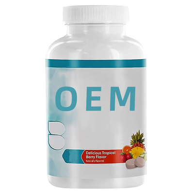 Tabuletas Chewable do multivitamínico do vegetariano da saúde dos comprimidos do OEM do produto comestível