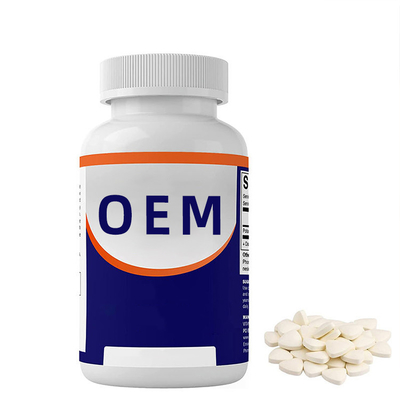 O iodo do potássio das tabuletas 65mg do iodo do OEM do ODM marca comprimidos do suplemento ao iodo do apoio do tiroide