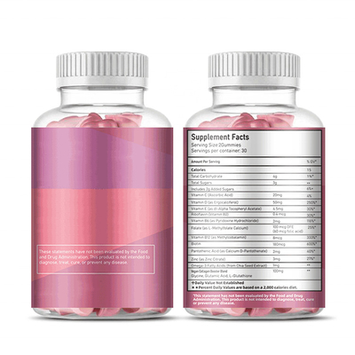 O multivitamínico das mulheres com apoio imune da saúde do corpo da energia de A.A.D E K das vitaminas