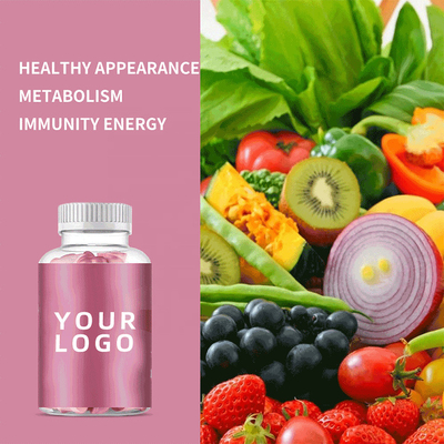 O multivitamínico das mulheres com apoio imune da saúde do corpo da energia de A.A.D E K das vitaminas