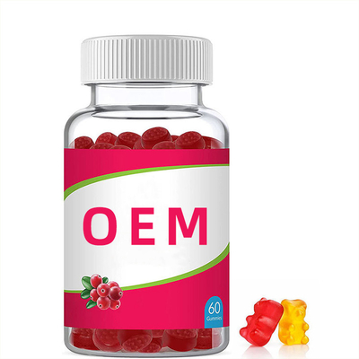Do arando nutritivo natural dos suplementos às mulheres de 100% suplemento probiótico ao alimento do arando do aparelho urinário de Gummies