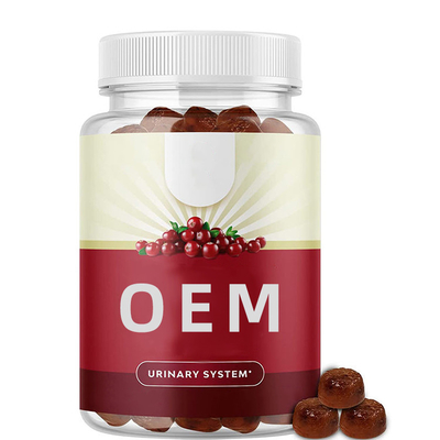 Do arando nutritivo natural dos suplementos às mulheres de 100% suplemento probiótico ao alimento do arando do aparelho urinário de Gummies