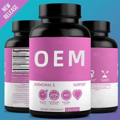 Suplementos ao apoio da hormona das anti mulheres da fadiga com suplemento Folate à vitamina D3 do Inositol de D-Chiro