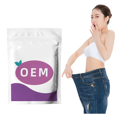 Sabor nutritivo do abacaxi da marca própria do pó da perda de peso da desintoxicação dos suplementos às mulheres dos cuidados médicos