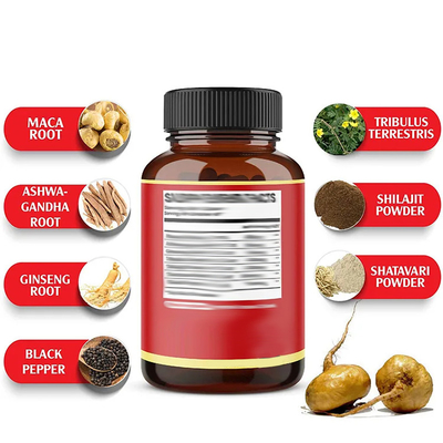 Suplementos Nutricionais para Homens Orgânicos Maca Plus Cápsulas Homem Forte pílulas