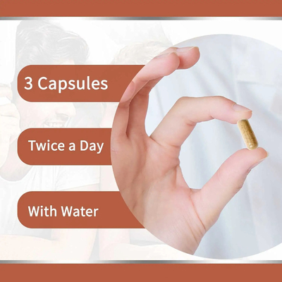 Herbal HACCP Suplementos nutricionais para homens Tongkat Ali Maca Extract Capsule