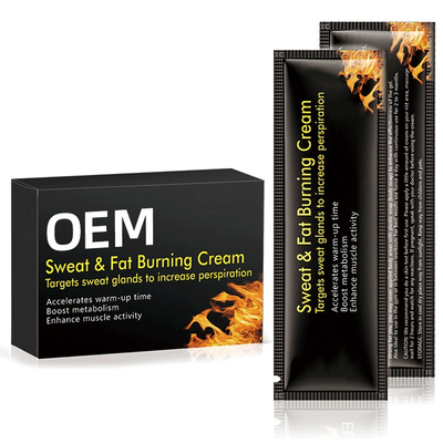 Enhancer de exercício de marca privada queima de gordura perda de peso creme magro 100g para homem mulher