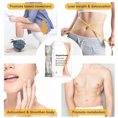 OEM Gluta Forma de corpo Perda de peso Probióticos SOD Enzimas em pó Alimentos Cuidados de saúde