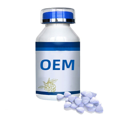 Blueberry Luteína Ester Tablet Candy OEM Cuidado Ocular
