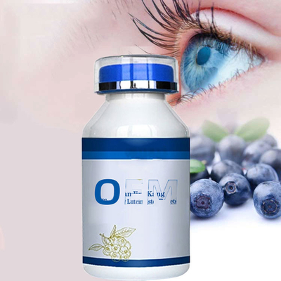 Blueberry Luteína Ester Tablet Candy OEM Cuidado Ocular